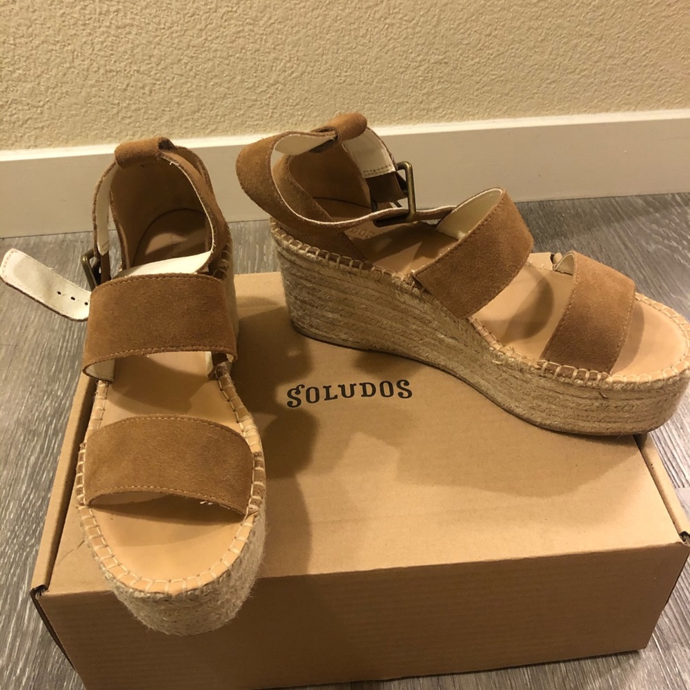 Soludos Palma Platform - Walnut